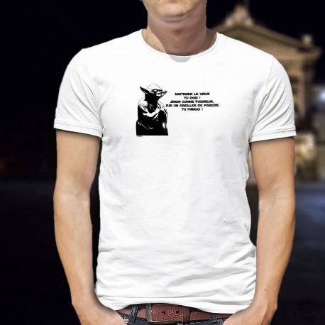 Funny T-Shirt - Alain, maitriser le virus tu dois... ★ Yoda ★