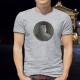 La Thune masquée ✚ Helvetia ✚ T-Shirt homme Pièce de cent sous (5CHF) portant un masque chirurgical pour se protéger du COVID-19