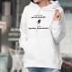 Kapuzen-Sweatshirt ★ Je déballe le chocolat aussi vite que possible ❤