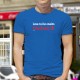 Men's Fashion cotton T-Shirt - Lave-toi les mains ★ Cochon !!! ★