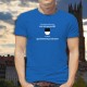 Un dzodzet remplit son VERRE aussi vite que possible ✚ T-Shirt coton homme phrase culte