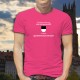 Un dzodzet remplit son VERRE aussi vite que possible ✚ T-Shirt coton homme phrase culte