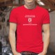 Un bon jurassien remplit son verre aussi vite que possible et le déguste aussi lentement que nécessaire ✚ T-Shirt coton homme