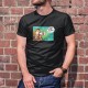 Baumwolle T-Shirt - Gardez vos distances ! ✪ POP ART ✪