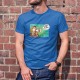 Baumwolle T-Shirt - Gardez vos distances ! ✪ POP ART ✪