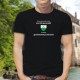 Un vaudois remplit son VERRE aussi vite que possible ✚ Herren-Baumwoll-T-Shirt