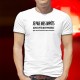 Je paie mes IMPÔTS aussi vite que possible mais aussi lentement que nécessaire ✚ T-Shirt homme phrase culte Suisse