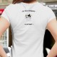 Les têtes intelligentes se protègent ✪ vache masquée ✪ Donna moda T-shirt