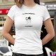 Les têtes intelligentes se protègent ✪ vache masquée ✪ Damenmode T-shirt