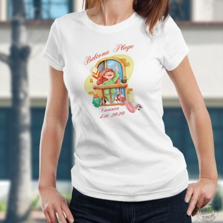 Balcona Plage ❤ Vacances d'été 2020 ❤ Frauen T-shirt