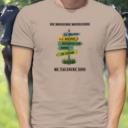 Les meilleures destinations Suisse de vacances 2020 ✚ Herren T-Shirt