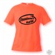 Humoristisch T-Shirt - Staviacois inside, Safety Orange