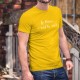 Le Gras, c'est la vie ★ Corpore sano ★ T-Shirt coton homme, phrase culte de Karadoc dans Kaamelott