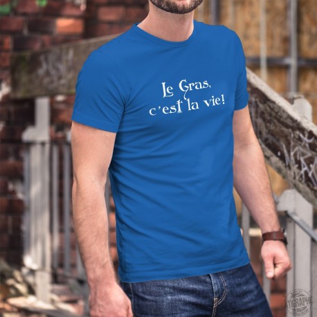 Baumwolle T-Shirt - Le Gras, c'est la vie ★ Corpore sano ★