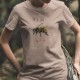 If I die, we all die ✝ Biene ✝ Dame Casual T-Shirt  (wenn ich sterbe, sterben wir alle) Kampf um die Rettung der Bienen