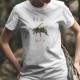 If I die, we all die ✝ abeille ✝ T-Shirt décontracté dame (si je meurs, nous mourons tous)  Luttons pour sauver les abeilles