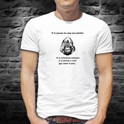 Si tu pouvais lire dans mes pensées ✪ Gorille ✪ Herren T-Shirt