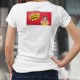 STOP ! J'ai Toujours RAISON ! ★ Pop Art Girl ★ T-Shirt mode, femme déterminée, paumes en avant, dans un cadre de bande dessiné