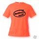 Men's funny T-shirt - Neuchâtelois inside, Safety Orange