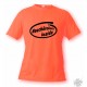 Men's funny T-shirt - Neuchâtelois inside, Safety Orange