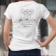 J'ai la flemme olympique ★ chats endormis ★ T-Shirt humoristique femme, pattes de chats en forme d'anneaux olympiques