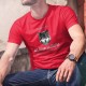 Men's cotton T-Shirt - Loup solitaire ou mouton populaire ? ✪