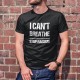 I can't Breathe ✪ STOP RACISM ✪ Men's cotton T-Shirt, Donation to the Foundation against Racism in memory of Georges Floyd