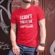I can't Breathe ✪ STOP RACISM ✪ Men's cotton T-Shirt, Donation to the Foundation against Racism in memory of Georges Floyd