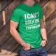 I can't Breathe ✪ STOP RACISM ✪ T-Shirt coton homme, Don au GRA, Fondation contre le racisme en mémoire de Georges Floyd