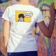 Black Lives Matter (la vita nera conta) ✪ Pop Art Girl ✪ T-Shirt donna contro il razzismo