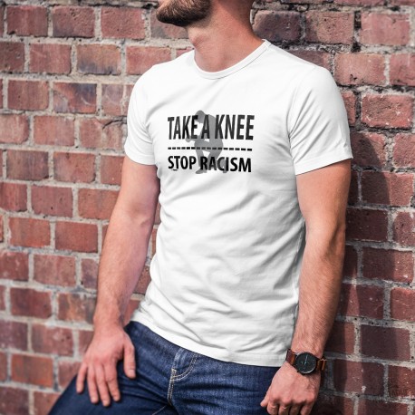 TAKE A KNEE ✪ STOP RACISM ✪ T-Shirt homme, Un genou à terre, stoppons le racisme