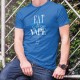 Eat, Sleep, Vape, repeat ✪ e-Cigarette ✪ Herren Baumwolle T-Shirt, Essen, Schlafen, Dampfen, Wiederholen