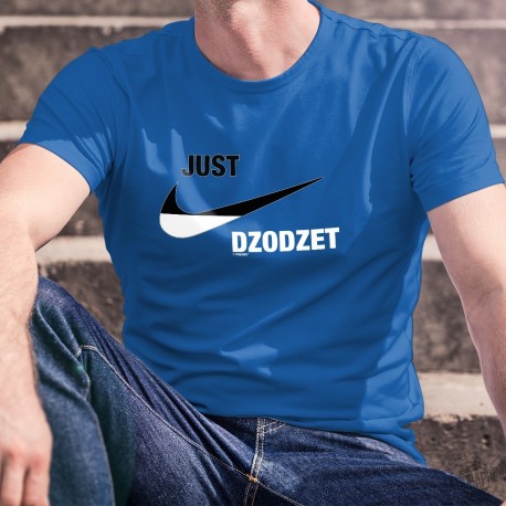 Just dzodzet ★ Just do it ★ T-shirt in cotone da uomo