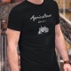 Agriculteur, What else ? ★ T-Shirt coton homme avec un vieux tracteur (old Timer)  et inspiré d'une marque de café