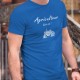 Agriculteur, What else ? ★ T-Shirt coton homme avec un vieux tracteur (old Timer)  et inspiré d'une marque de café