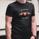 Die Schweiz, meine Heimat ✚ Alpensteinbock ✚ Herren-Baumwoll-T-Shirt, zwei Steinböcken rund um das Schweizer Abzeichen