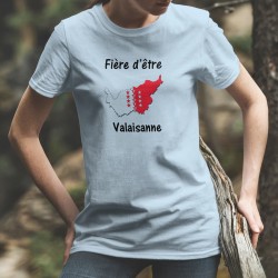 Fière d'être Valaisanne ★ Frauen T-Shirt