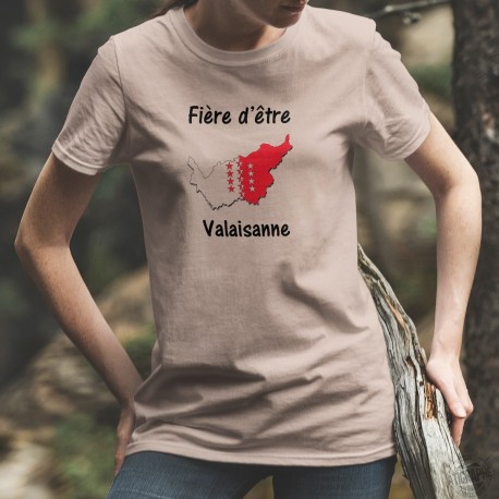 Fière d'être Valaisanne ★ donna T-Shirt