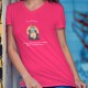 Donna cotone T-Shirt - No Stress ❤ Chat relax ❤