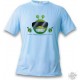 T-Shirt  Alien smiley - Cool Alien, Blizzard Blue