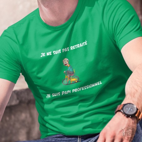 Baumwolle T-Shirt - Pas retraité ✪ Papi professionnel ✪