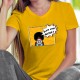 Black Lives Matter (la vita nera conta) ✪ Pop Art Girl ✪ Donna moda cotone T-Shirt contro il razzismo