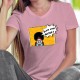 Black Lives Matter ✪ Pop Art Girl ✪ Women's cotton T-Shirt against Racism