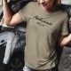 Adoléchiante, What else ? ❤ adolescente ❤ T-Shirt décontracté dame, inspiré d'une célèbre réplique de George Clooney