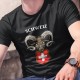 Schweiz ✚ stambecco delle Alpi ✚ T-shirt cotone uomo