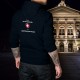 Il faut agir aussi vite que possible ✚ Maglione di cotone con cappuccio