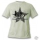 Frauen oder Herren T-Shirt - Urban Bike, November White 