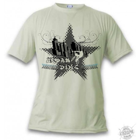 Donna o Uomo T-Shirt - Urban Bike, November White