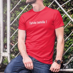 Men's cotton T-Shirt - Taitché batoille ! ★