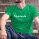 Men's cotton T-Shirt - Taitché batoille ! ★